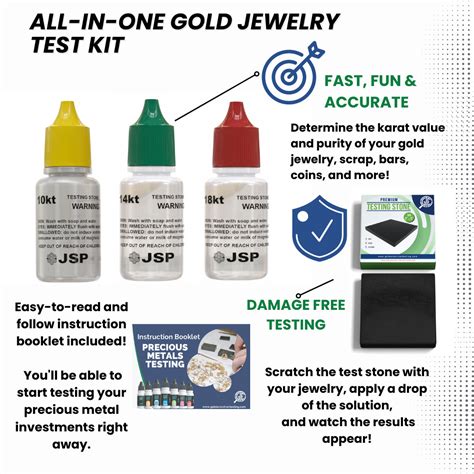 scratch test for gold|jsp gold testing kit instructions.